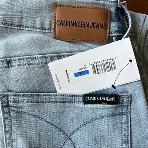 Calvin Klein High Rise Skinny Denim Jeans Light Wash Women’s 25